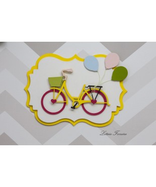 QUADRO BICICLETA MDF